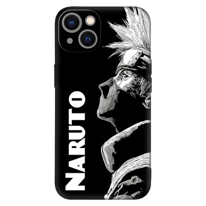 Kakashi Gaze – Black & White Naruto Edition Phone Case