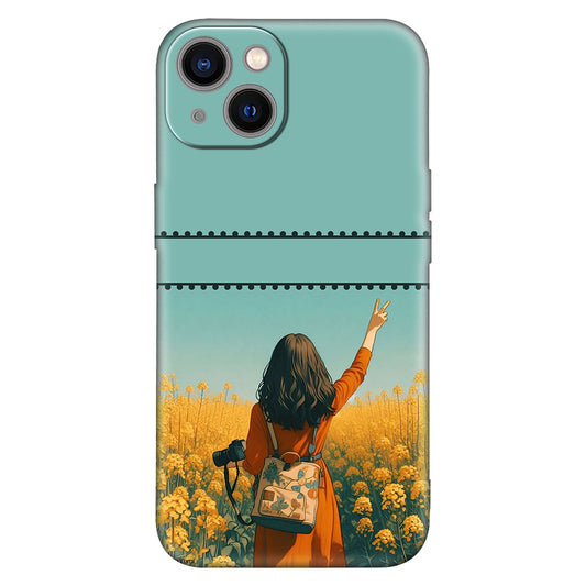 Golden Field Wanderer - Phone Cover