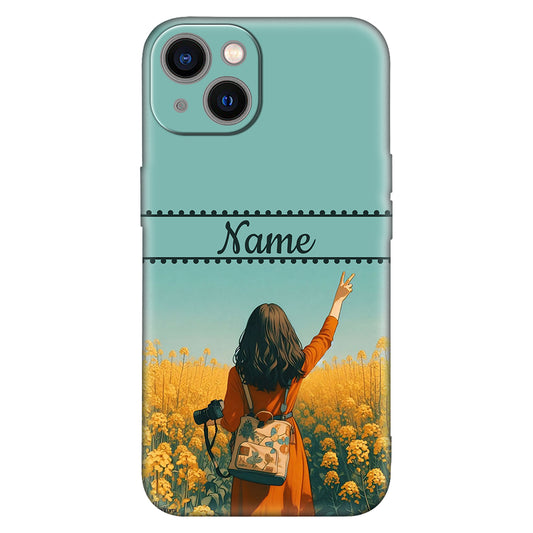 Golden Field Wanderer - Phone Cover