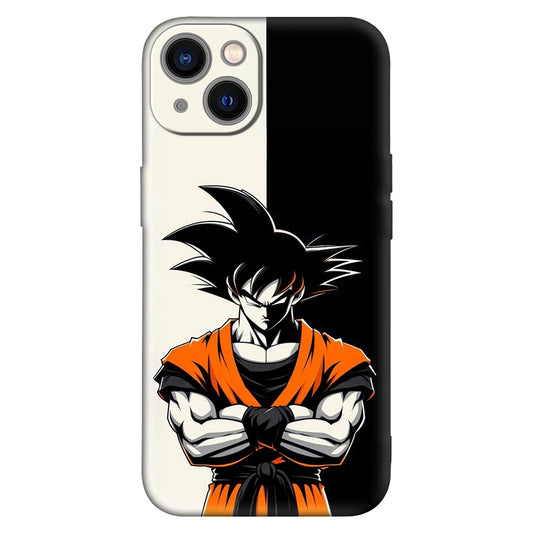 Dual Tone Goku Black & White Phone Case