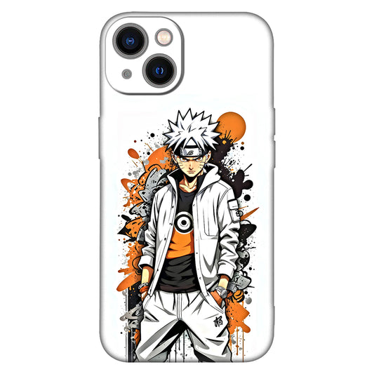 Artistic Naruto Uzumaki Splatter Phone Case