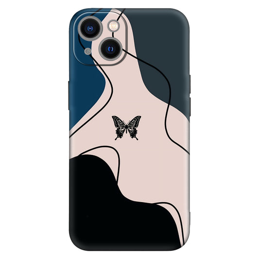Abstract Butterfly Phone Case – Modern Aesthetic Design