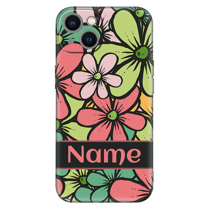 Personalized Floral Phone Case