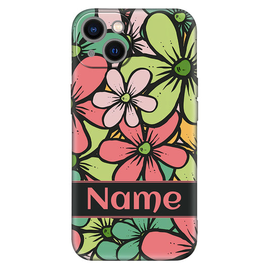 Personalized Floral Phone Case