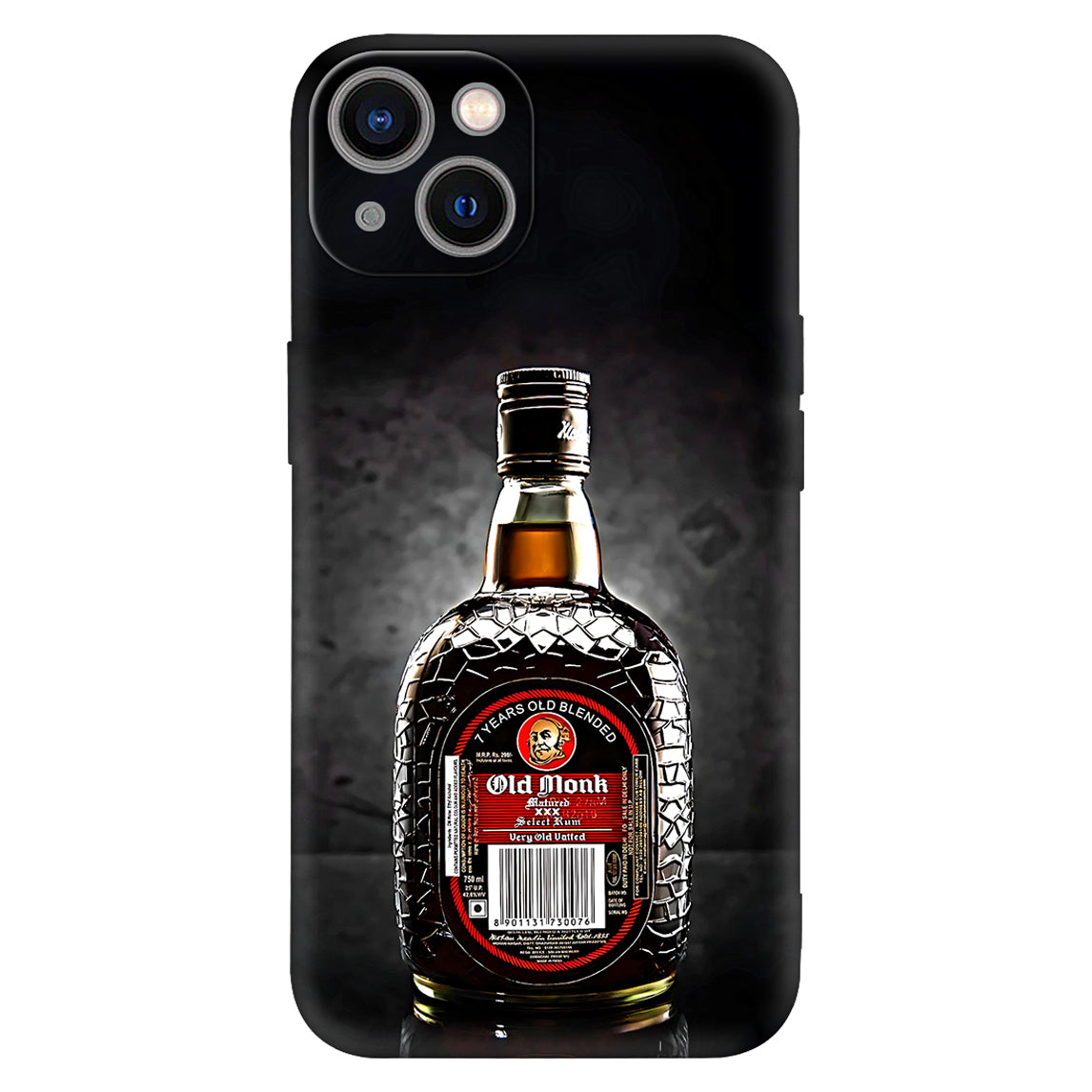 Old Monk Legacy – Vintage Rum Bottle Phone Case