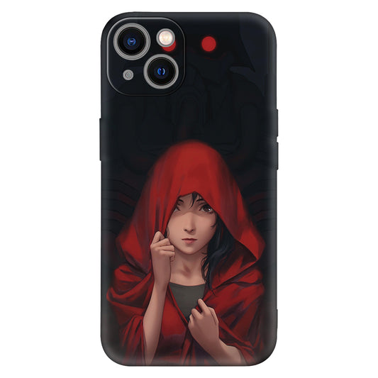Crimson Sentinel Anime Art Phone Case