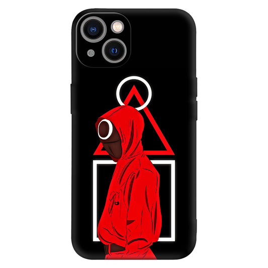 Squid Game Circle Guard Phone Case – Minimalist Symbol Design