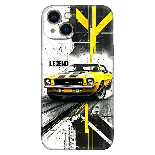 Legendary Yellow Muscle Car Phone Case – SS Classic Speed Design