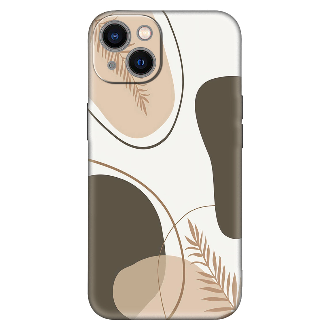 Minimalist Earthy Botanical Phone Case – Nature-Inspired Aesthetic