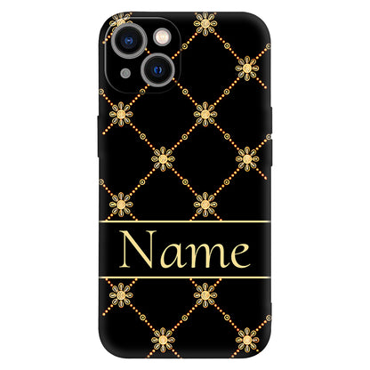 Luxury Petal Pattern Phone Cover