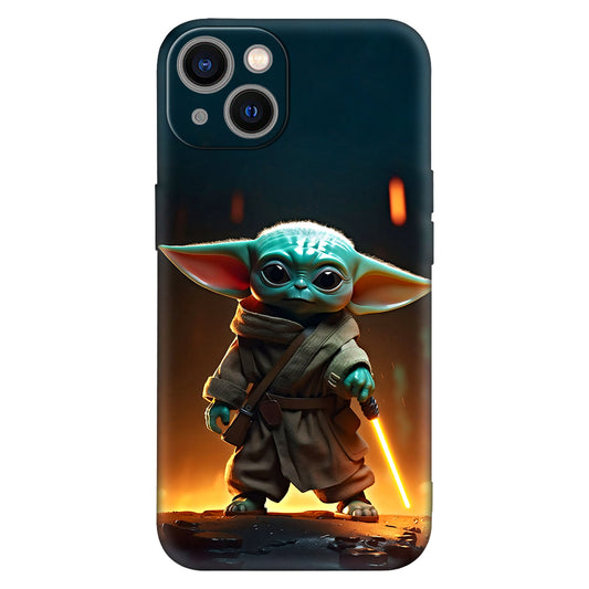 Galactic Guardian Phone Case – Baby Yoda Saber Edition