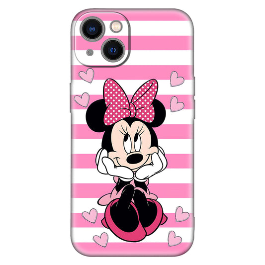 Minnie Mouse Dreamy Pink Stripes Phone Case