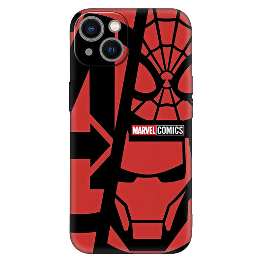 Marvel Comics Heroes Collage: Bold Red Icon Case