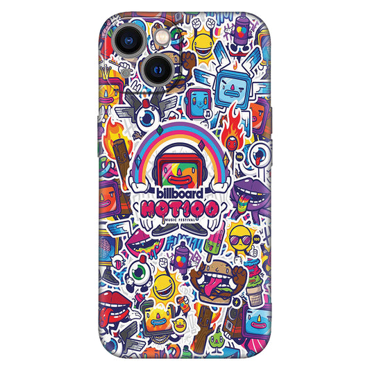 Billboard Hot 100 Music Festival Doodle Phone Case