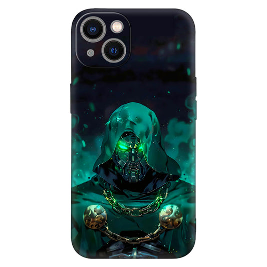 Villain Artwork (Green Hooded Character) Mobile Cover