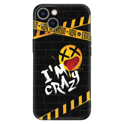 "I'm Crazy" Emoji Graffiti Phone Case – Urban Street Style Vibes