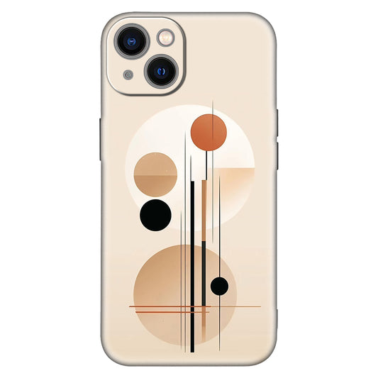 Abstract Circle Phone Case – Modern Art Vibes Edition