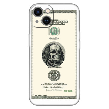 Skull Dollar Bill Phone Case – Dark Money Edition