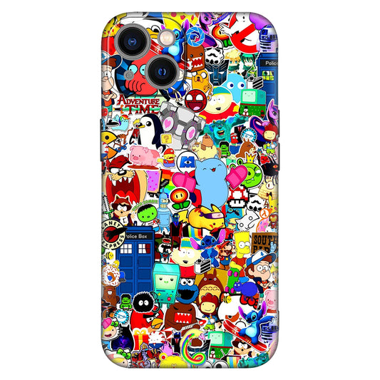 Pop Culture Cartoon Phone Case – Eclectic Fan Vibes Edition
