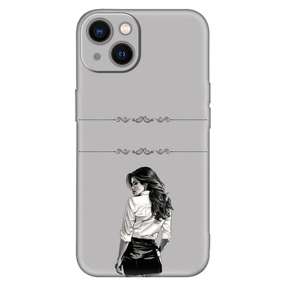 Elegant Chic Woman Illustration Phone Case – Stylish & Protective