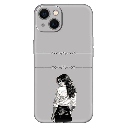 Elegant Chic Woman Illustration Phone Case – Stylish & Protective
