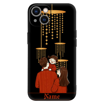 Warm Family Love Phone Case – Cozy & Elegant Design