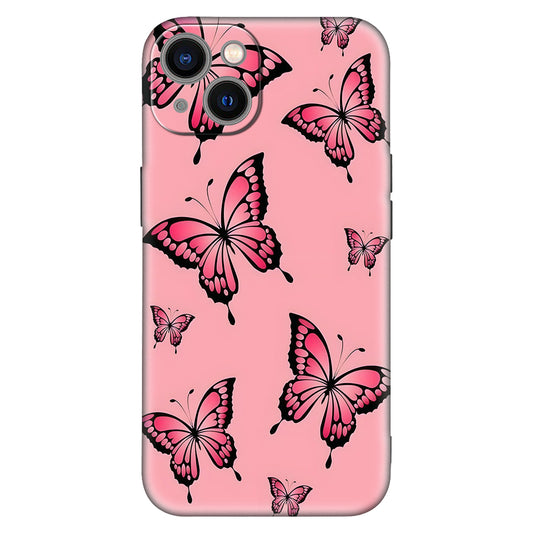Pink Butterfly Phone Case – Vibrant Monarch-Inspired Design