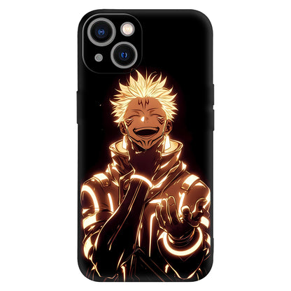 Inferno Laugh: Neon Cursed Edition – Phone Case