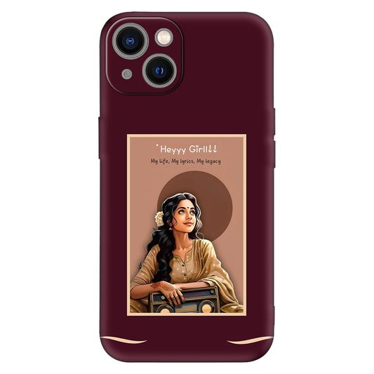 Personalized Phone Case (Maroon Edition)