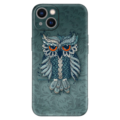 Mystic Owl: Ornate Night Guardian Phone Case