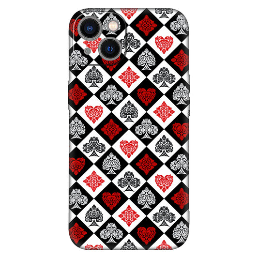 Royal Deck: Playing Card Suits Pattern Phone Case