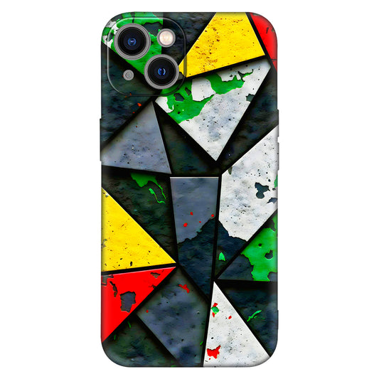 Urban Shatter: Abstract Graffiti Geometric Phone Case