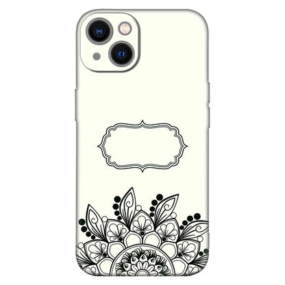 Light Blue Mandala Phone Case – Elegant & Customizable