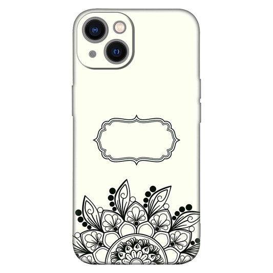 Light Blue Mandala Phone Case – Elegant & Customizable
