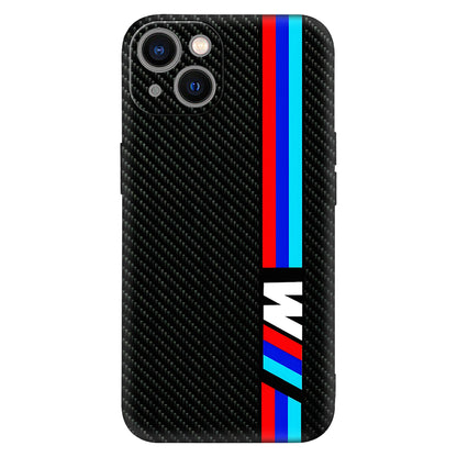 Racing Spirit: Carbon Fiber M Power Striped Case