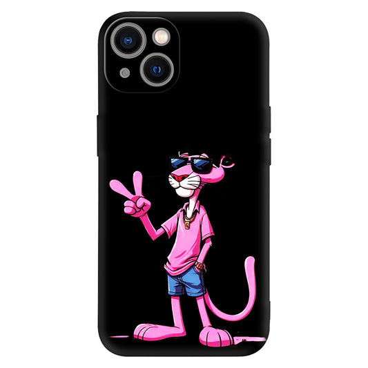 Stay Cool: Swag Pink Panther Black Case