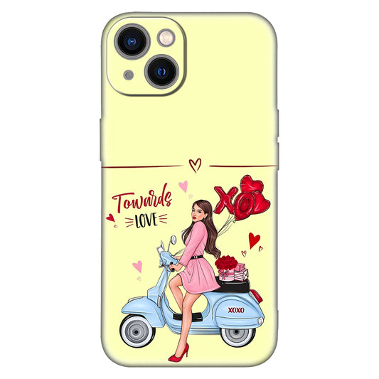 Elegant Love-Themed iPhone Case