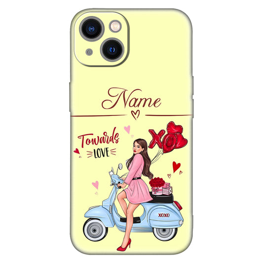 Elegant Love-Themed iPhone Case