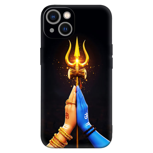 Divine Trishul Fusion Case – Shiva & Shakti Tribute Mobile Cover