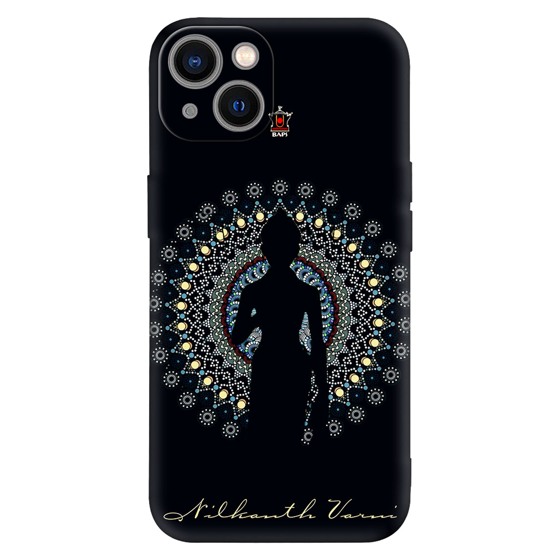 Nilkanth Varni Mandala Aura Case – Spiritual BAPS Mobile Back Cover