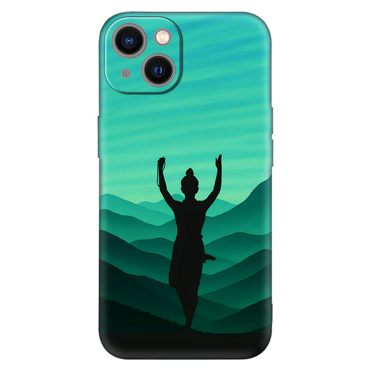 Nilkanth on the Peaks – Spiritual Serenity Mobile Case
