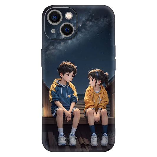 Stargaze Moments: Twilight Companions Phone Case