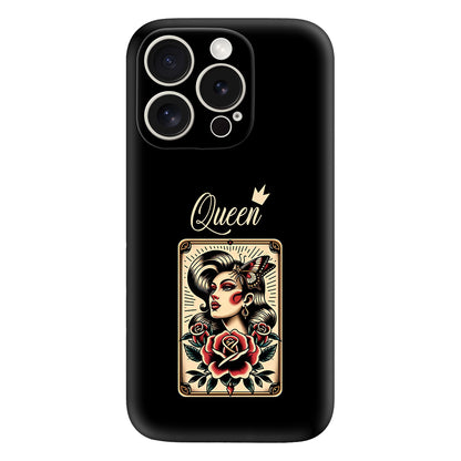 Queen Image Art – Bold & Aesthetic  iPhone Case