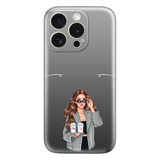 Trendy Coffee Lover – Chic Aesthetic Phone Case