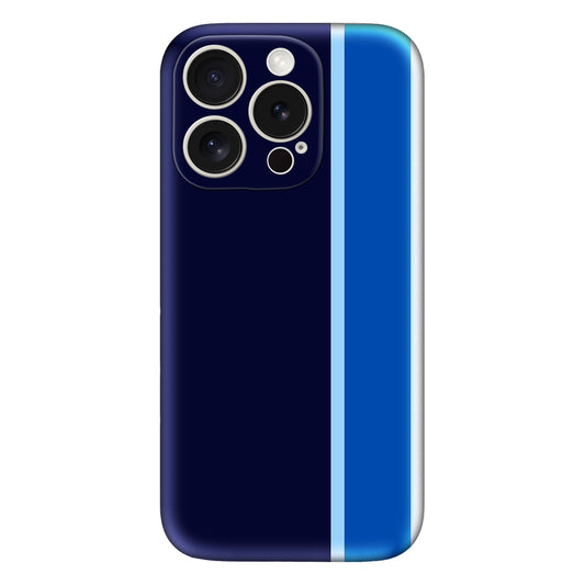 Sleek Dual-Tone Blue Phone Case – Modern & Stylish
