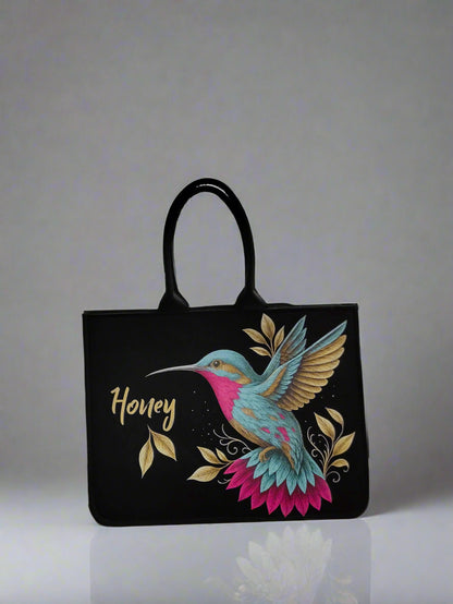 Customised Bird Tote Bag