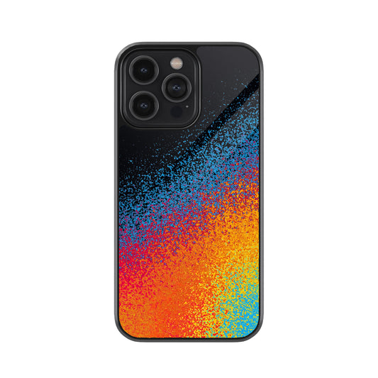 Vibrant Gradient Splash Metal Cover
