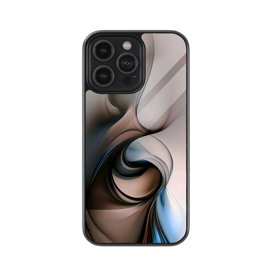 Swirl Shades Metal Mobile Cover