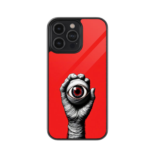 Hand with Eye Illustration Mobile Cover