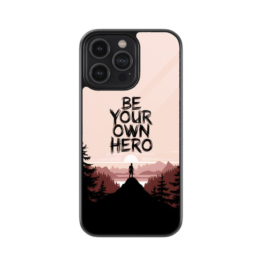 Mountain Hero – “Be Your Own Hero” Mobile Cover